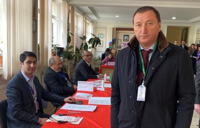 Заур Аскендеров принял участие в международном наблюдении за выборами в парламент Азербайджана