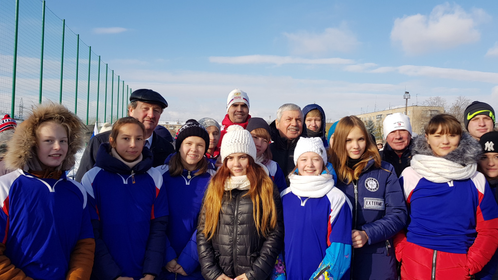 Анатолий Литовченко принял участие в открытии нового спортивного комплекса в поселке Новосинеглазово