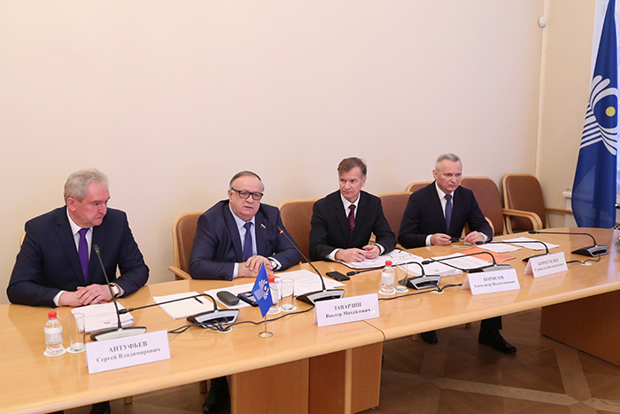 Виктор Заварзин принял участие в заседаниях постоянных комиссий МПА СНГ