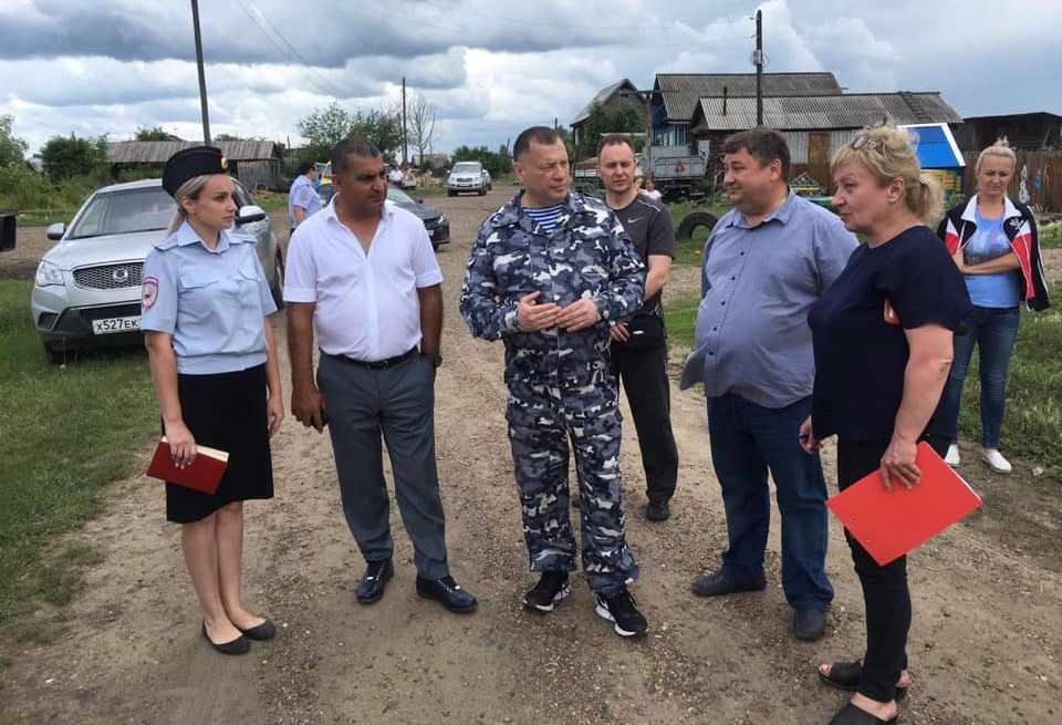 Юрий Швыткин встретился с пострадавшими от наводнения жителями Канска
