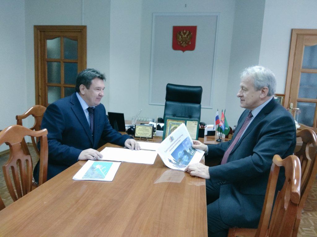 Юрий Смирнов обсудил с главой Кинешмы перспективы развития туризма