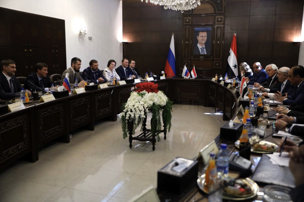 «ЕДИНАЯ РОССИЯ» и правящая сирийская партия «Баас» подписали договор о сотрудничестве