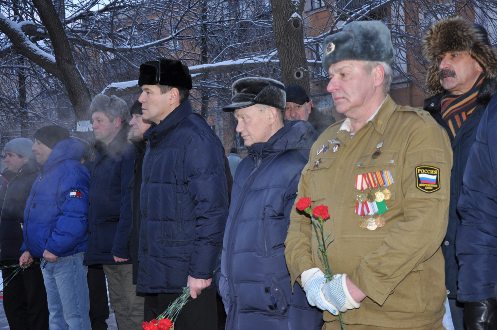 Андрей Барышев принял участие в митинге, посвящённом 38-летию ввода войск в Афганистан
