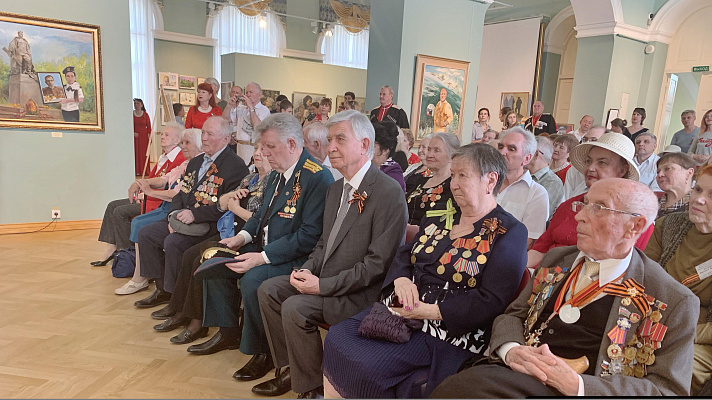 Владимир Евланов выступил на открытии выставки «Свети, сияй, звезда Победы!» в Краснодаре