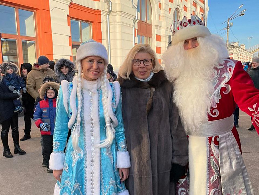 Наталия Пилюс оценила проект «Новогодняя столица России» в Калуге