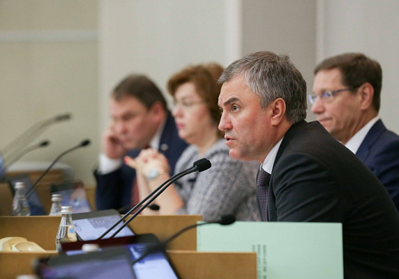 Вячеслав Володин поддержал предложение Александра Жукова подготовить к концу дня обращение в Правительство о финансировании вузов