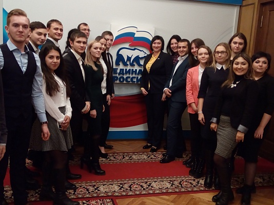 Татьяна Касаева провела встречу с активистами Саратовского отделения Молодой гвардии «ЕДИНОЙ РОССИИ»