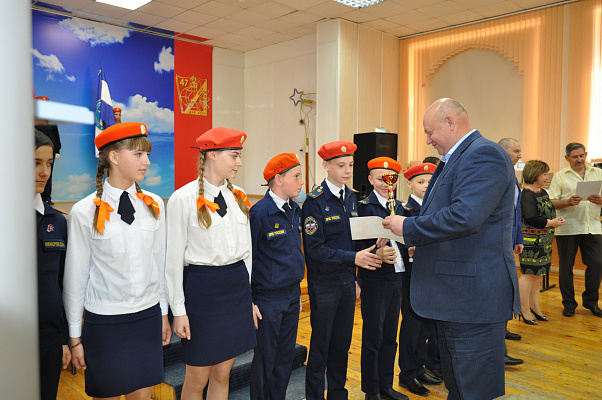 Андрей Красов: Подготовка учащихся в корпусе кадетских классов ведется на очень высоком уровне