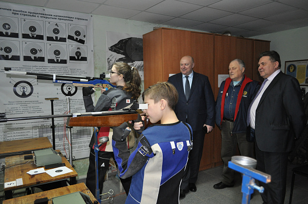 Андрей Красов посетил рязанское отделение ДОСААФ  