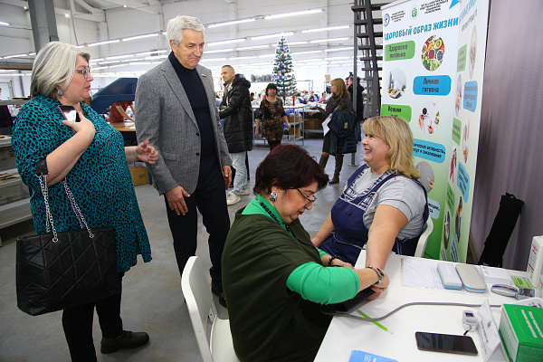 Леонид Огуль организовал выездную диспансеризацию для сотрудников предприятия, работающего для нужд СВО