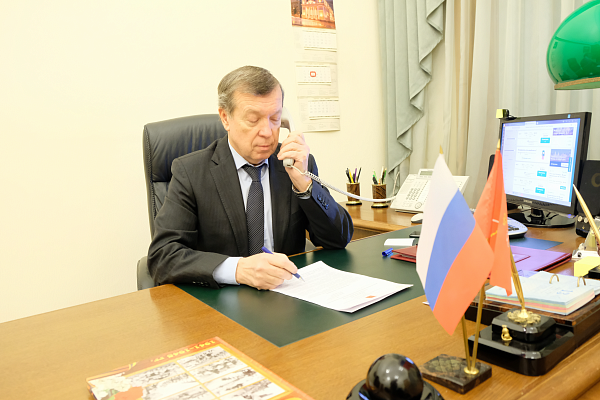 Владимир Катенев провел встречу с главой Зеленогорска