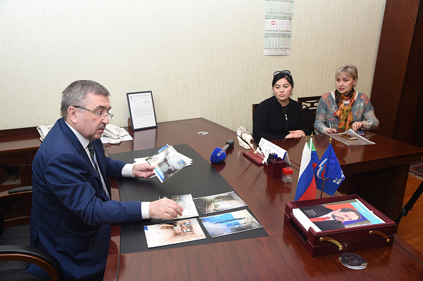 Юрий Левицкий в Дагестане обсудил с гражданами вопросы благоустройства и предоставления жилья