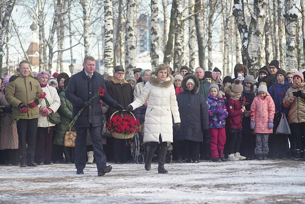 Алексей Канаев принял участие в памятных мероприятиях, приуроченных к 76-й годовщине освобождения Ленинграда от блокады