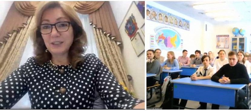 Лариса Тутова провела урок правовой культуры для старшеклассников в Песчанокопском районе