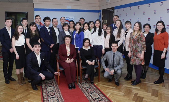Депутаты фракции «ЕДИНАЯ РОССИЯ» встретились со студентами из Башкортостана