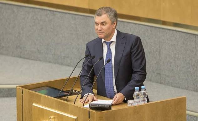 Вячеслав Володин призвал Правительство дать зеркальный ответ на санкции США в отношении бизнеса РФ