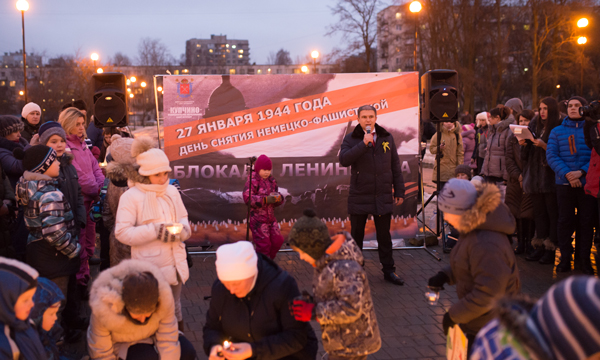 Михаил Романов принял участие в акции «Свеча памяти»