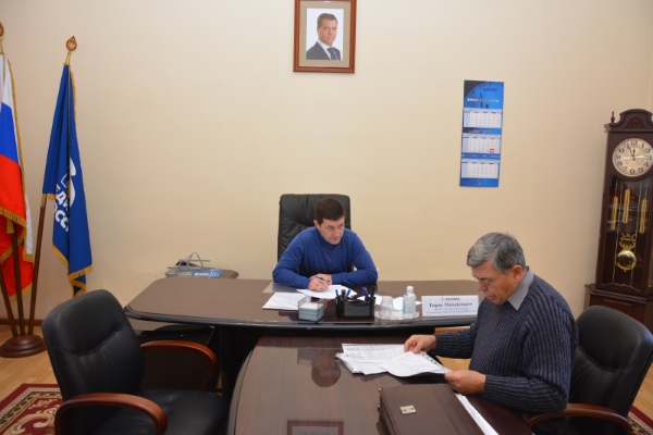 Борис Гладких провел личный прием в Региональной общественной приемной «ЕДИНОЙ РОССИИ»