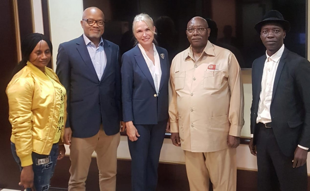 Ирины Белых приветствовала делегацию из Сьерра-Леоне