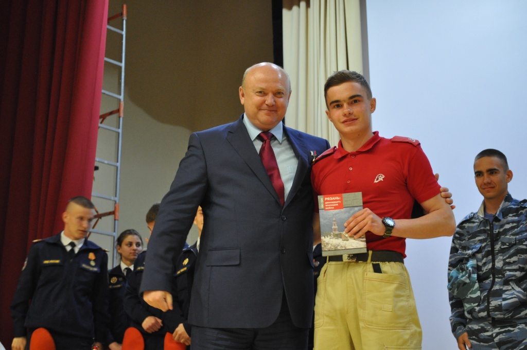 Андрей Красов стал почетным гостем областного финала военно-спортивной игры «Орленок»