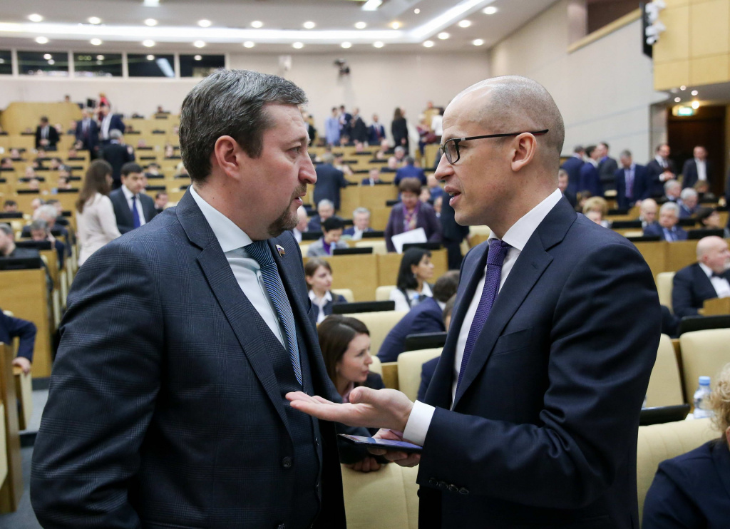 Дмитрий Сазонов принял участие в парламентских слушаниях на тему «Формирование правовых условий финансирования и развития цифровой экономики»