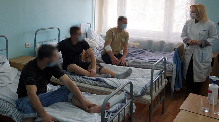 Ольга Тимофеева вновь побывала в госпитале в Ставрополе, где лечатся участники специальной военной операции 
