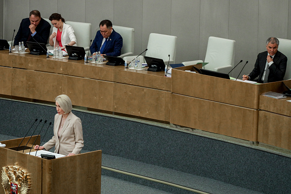 В Госдуме прошел «правительственный час» с участием вице-премьера Виктории Абрамченко