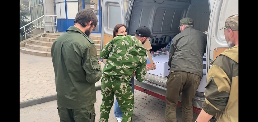 «Единая Россия» передала на передовую очередную партию гуманитарного груза из Кабардино-Балкарии