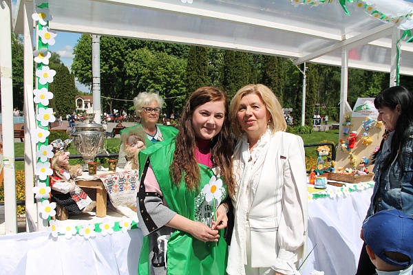 Наталия Пилюс приняла участие в акции «Белый цветок»