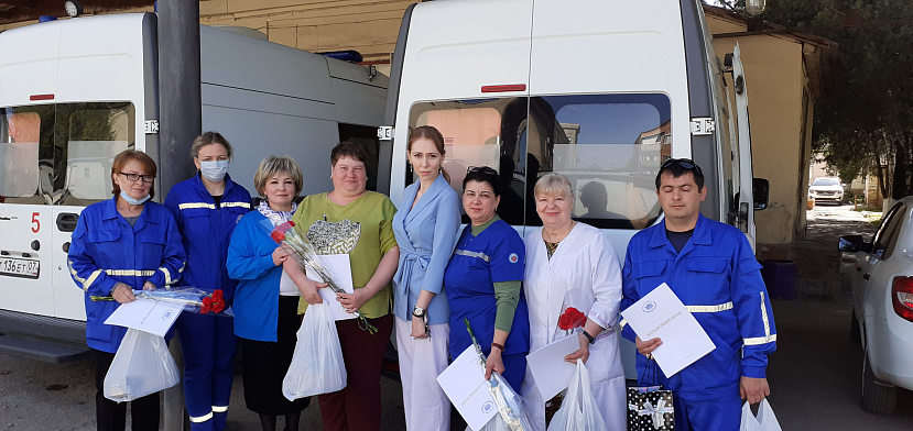 Ирина Марьяш поздравила с профессиональным праздником сотрудников скорой помощи Кабардино-Балкарии