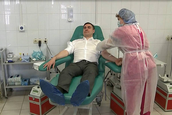 «Единая Россия» запустила по всей стране акцию по сдаче крови «Доноры Донбассу»