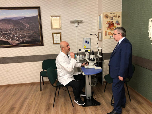 Юрий Левицкий посетил Центр медицины высоких технологий в Дагестане