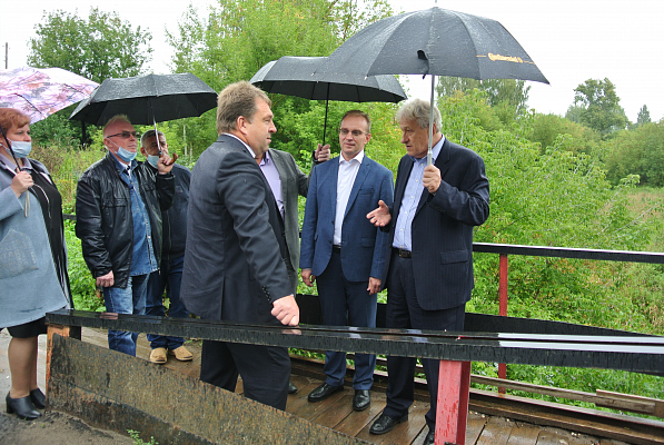 Юрий Смирнов: На ремонт моста через Сунжу привлечем федеральное финансирование