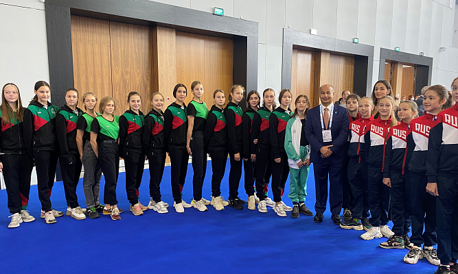 Ольга Павлова на встрече с президентом FINA: По многим видам спорта РТ – законодательница мод