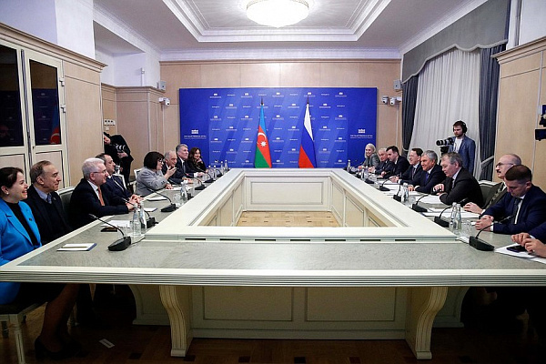Между парламентами России и Азербайджана подписано Соглашение о сотрудничестве