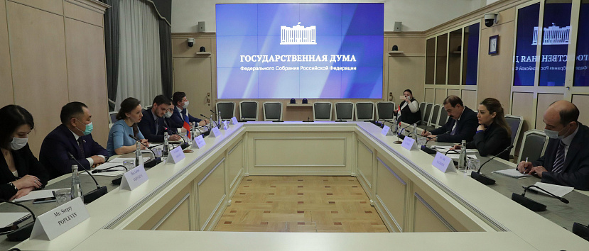 Анна Кузнецова провела встречу со спецсоветником по делам Президента Сирии