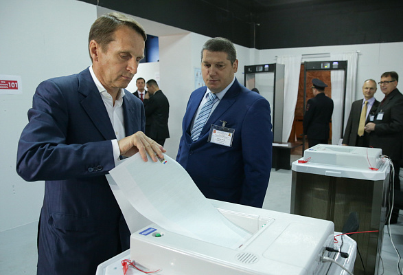 Сергей Нарышкин: Итоги выборов Госдуму отразят волеизъявление граждан России