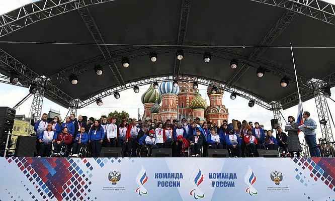Михаил Терентьев: Мы все рады победам российских спортсменов на Паралимпиаде в Токио