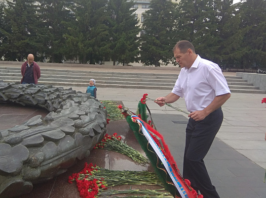 Андрей Барышев: Мы гордимся подвигом наших дедов и прадедов, чтим память о погибших героях