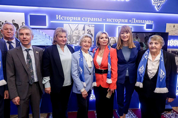 Депутаты «Единой России» поздравили общество «Динамо» со 100-летним юбилеем