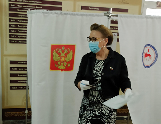 Галина Данчикова: Я голосую за семейные ценности, стабильность и целостность нашей страны