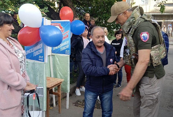 Олег Голиков: Явка на референдум в Красном Партизане составила 76,9%