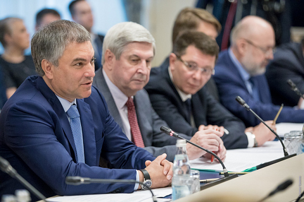 Вячеслав Володин: Никто не будет принимать решение, которое может нанести вред нашей экономике